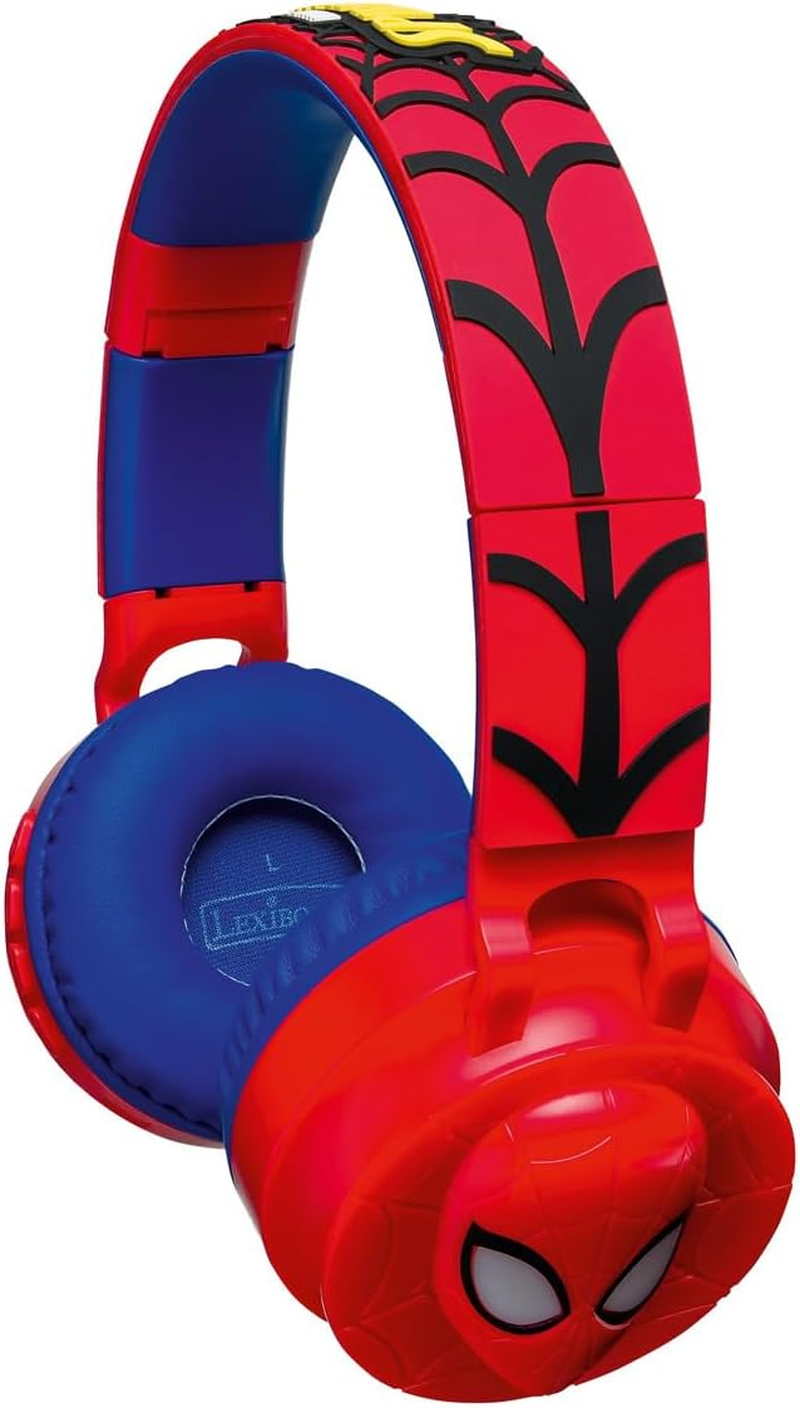 Lexibook, Frost 2-1 Wireless and Wired Headphones with Princess Tiara, Sound Limited to 85Db, Light Effects, Foldable, Adjustable, Rechargeable, HPBT015FZ image number 1