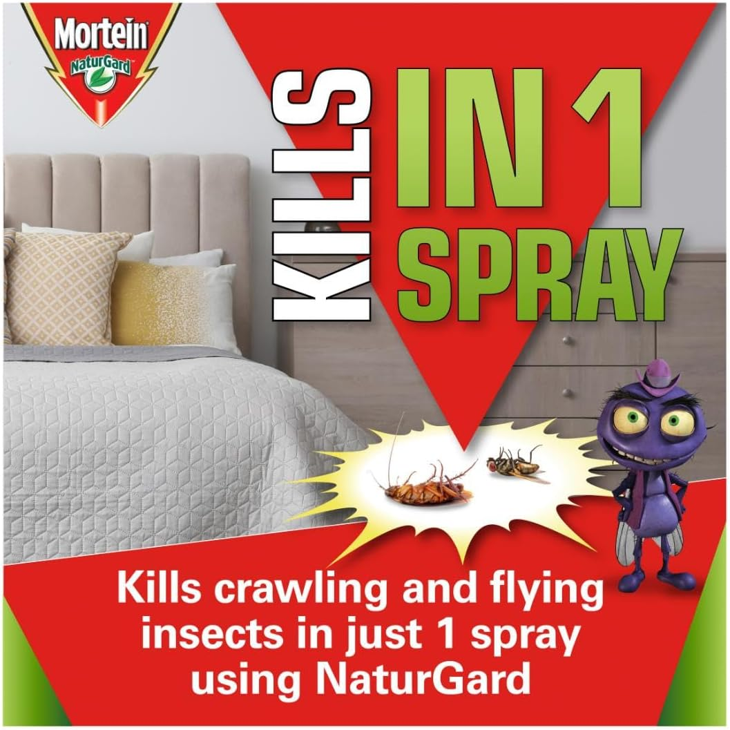 Mortein Naturgard Multi Insect Killer Sprey 300 G image number 5