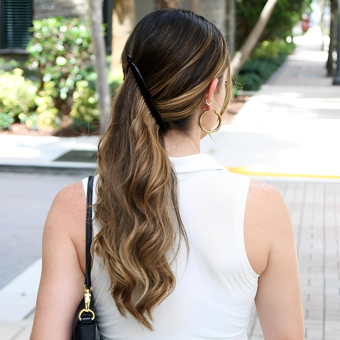 Pack of 8 Flat Hair Clips for Women, Strong Hold Women Hair Clips Ladies, Matte Large Hair Clip for Thin and Thick Hair image number 2