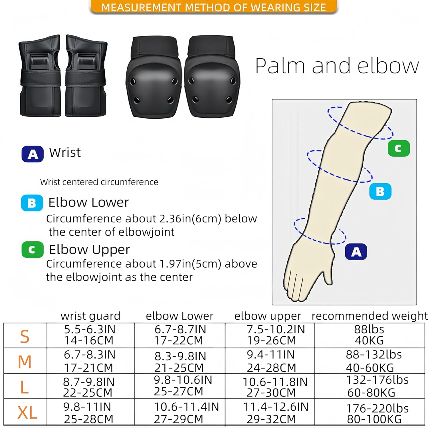 Kids/Adult/Youth Knee and Elbow Pads ,Wrist Guards for Adult Kids 6 in 1 Protective Gear Set for Skateboarding Biking Roller Skating Cycling Outdoor (Medium, Pink) image number 3