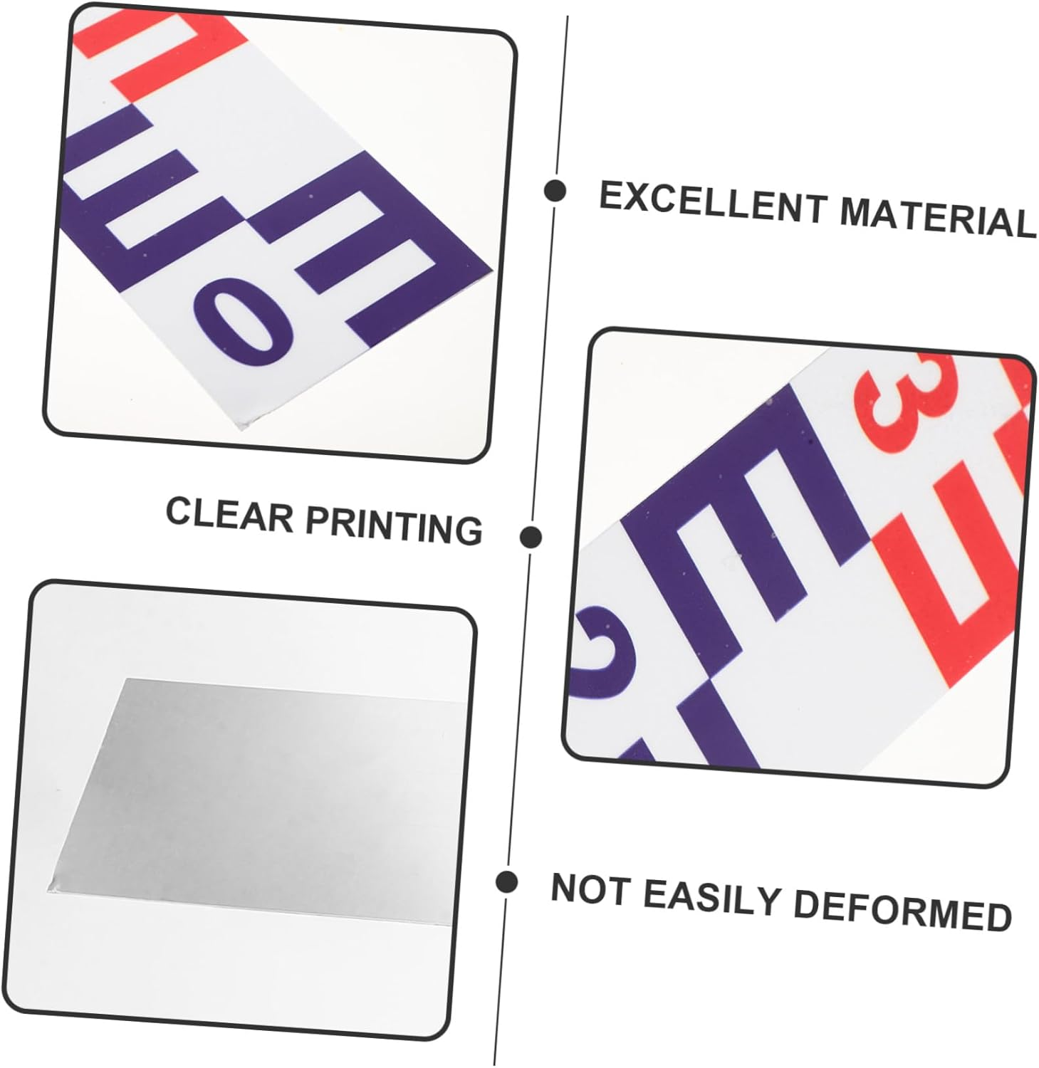 DECHOUS Water Level Indicator for Pool Water Level Gauge Sticker Self-Adhesive Decal for Pool image number 6