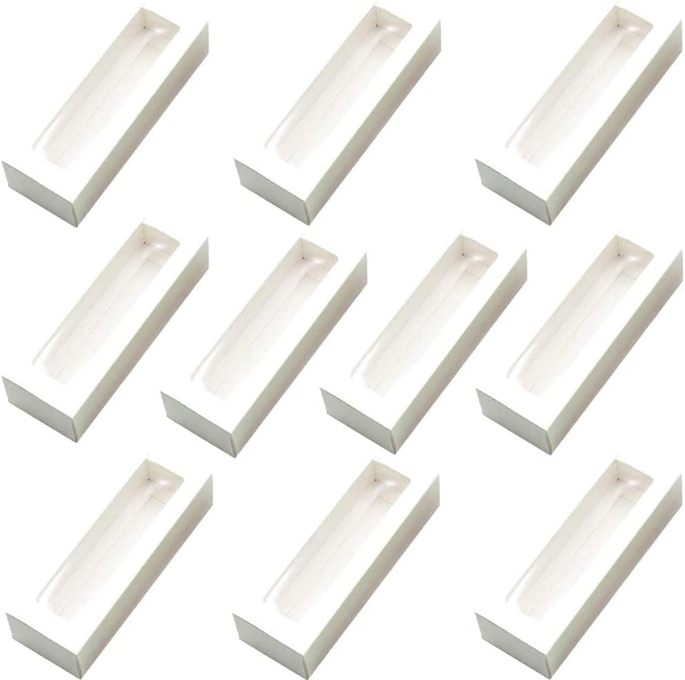 Macaron Boxes with Window Macaron Gift Box,10Pcs Macaron Boxes Macaron Gift Box,Small Macaron Container,Macaron Packaging Box Macaron Gift Giving Boxes,Macaron Gift Boxes Macaron Container Boxes,White