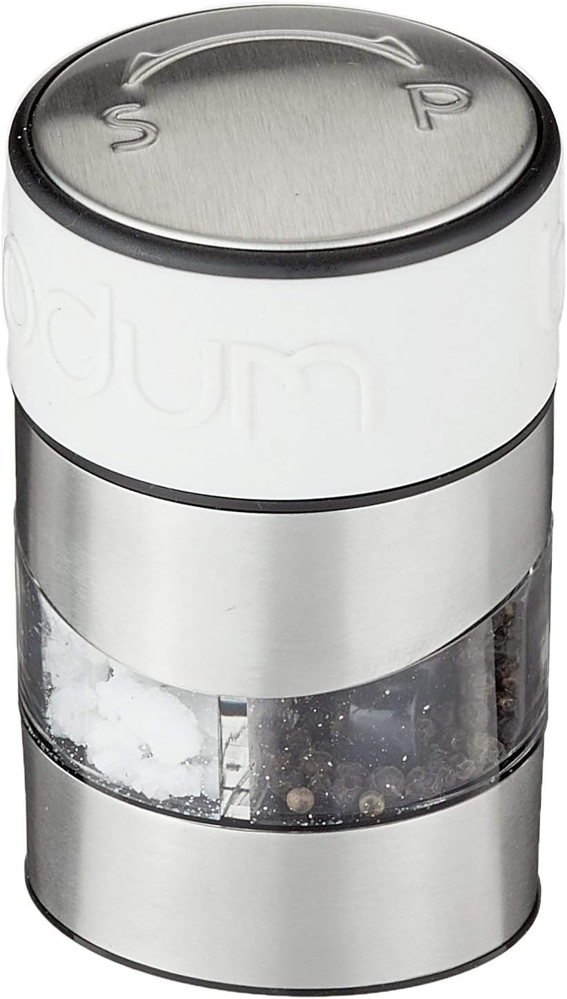 BODUM Manual Grinder Salt and Pepper, off White, 11002-913