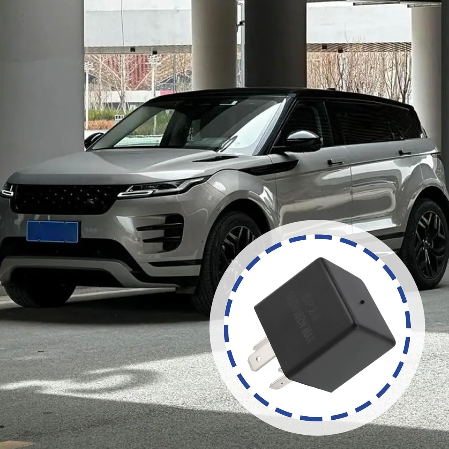 Emagtech 12.8V/162W 4-Pin Flasher Electronic Relay Max Power 130W LED Indicator Flasher Blinker Relay Compatible with Land Rover Defender 90/110 PRC8876