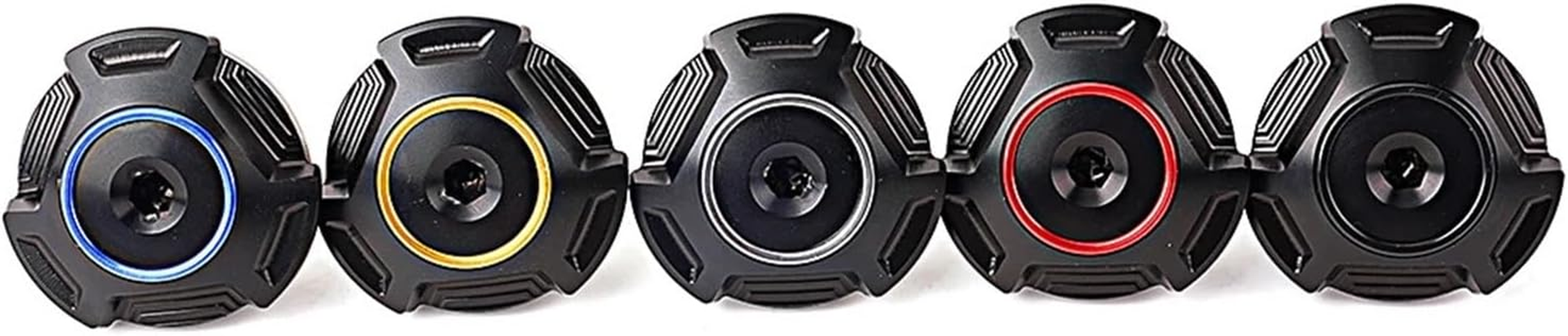 660 2024-2025 Trident Tiger Sport Speed Triple R/S Motorcycle Accessories Engine Oil Filler Cap(A Set Blue) image number 1