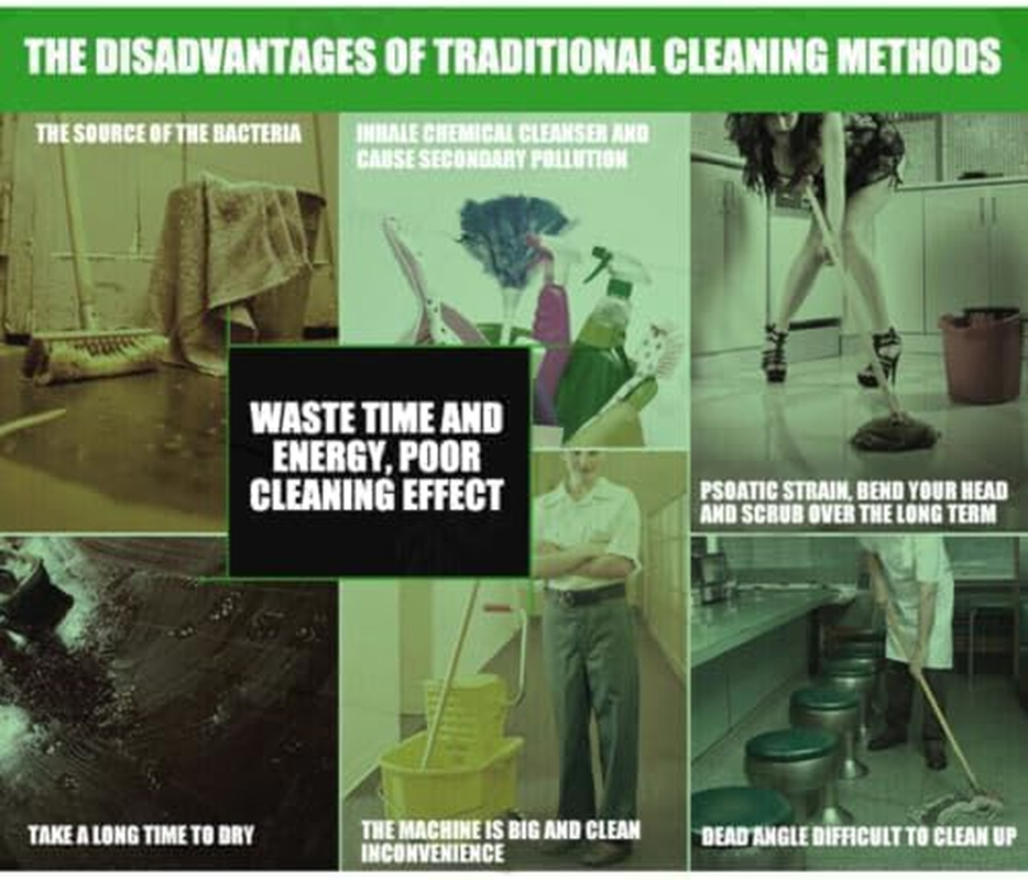 Youngly 12 In1 Steam Cleaner Mop Water Handheld Floor Cleaning Multi-Purpose 1300W Light image number 4