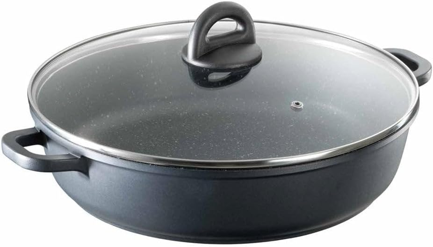 Baccarat Stone Non Stick Saute Pan with Lid 32Cm image number 1