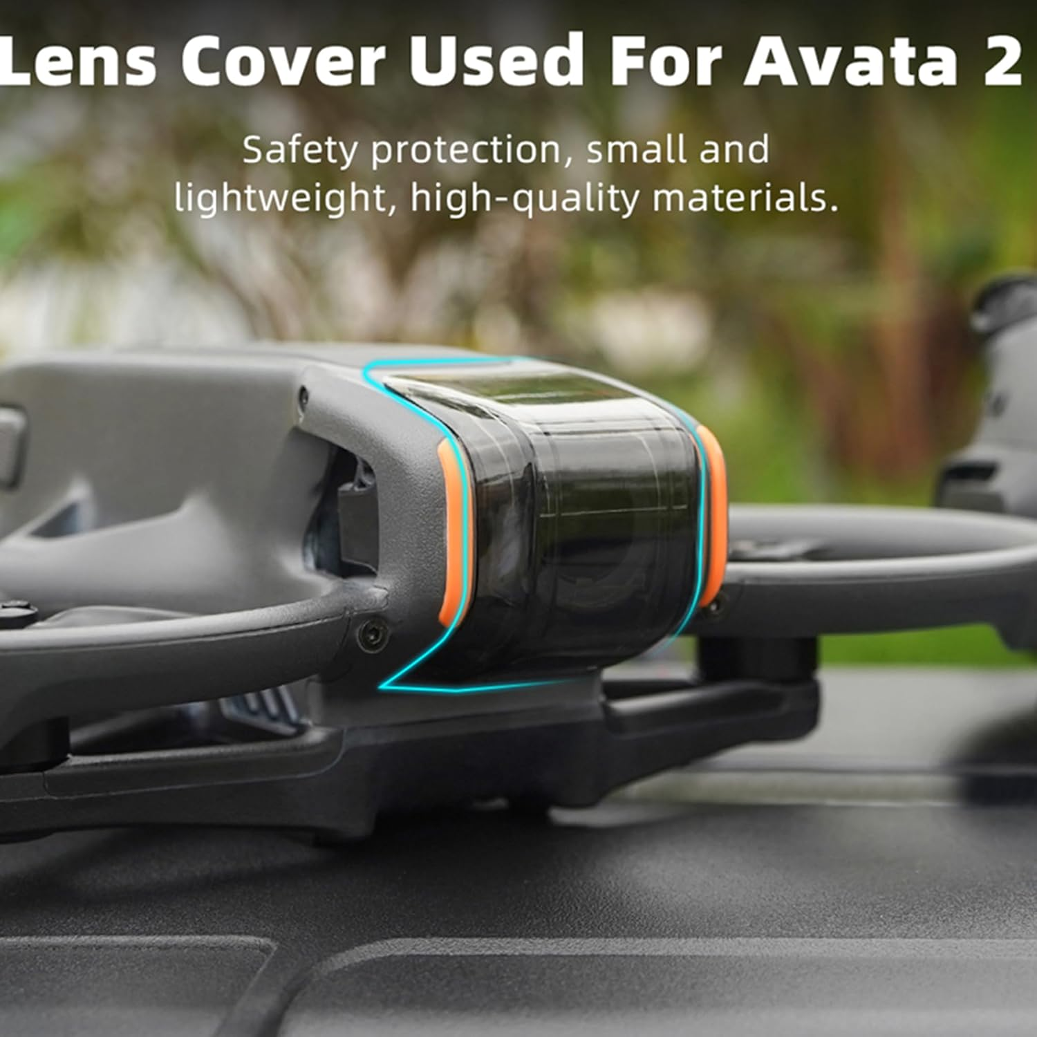 CERFFOOL Gimbal Protective Lens Cover for DJI Avatar 2 Lens Cap Dustproof Protective Cap Anti-Scratch Protective Case Drone Accessories Lens Protection Cap image number 3