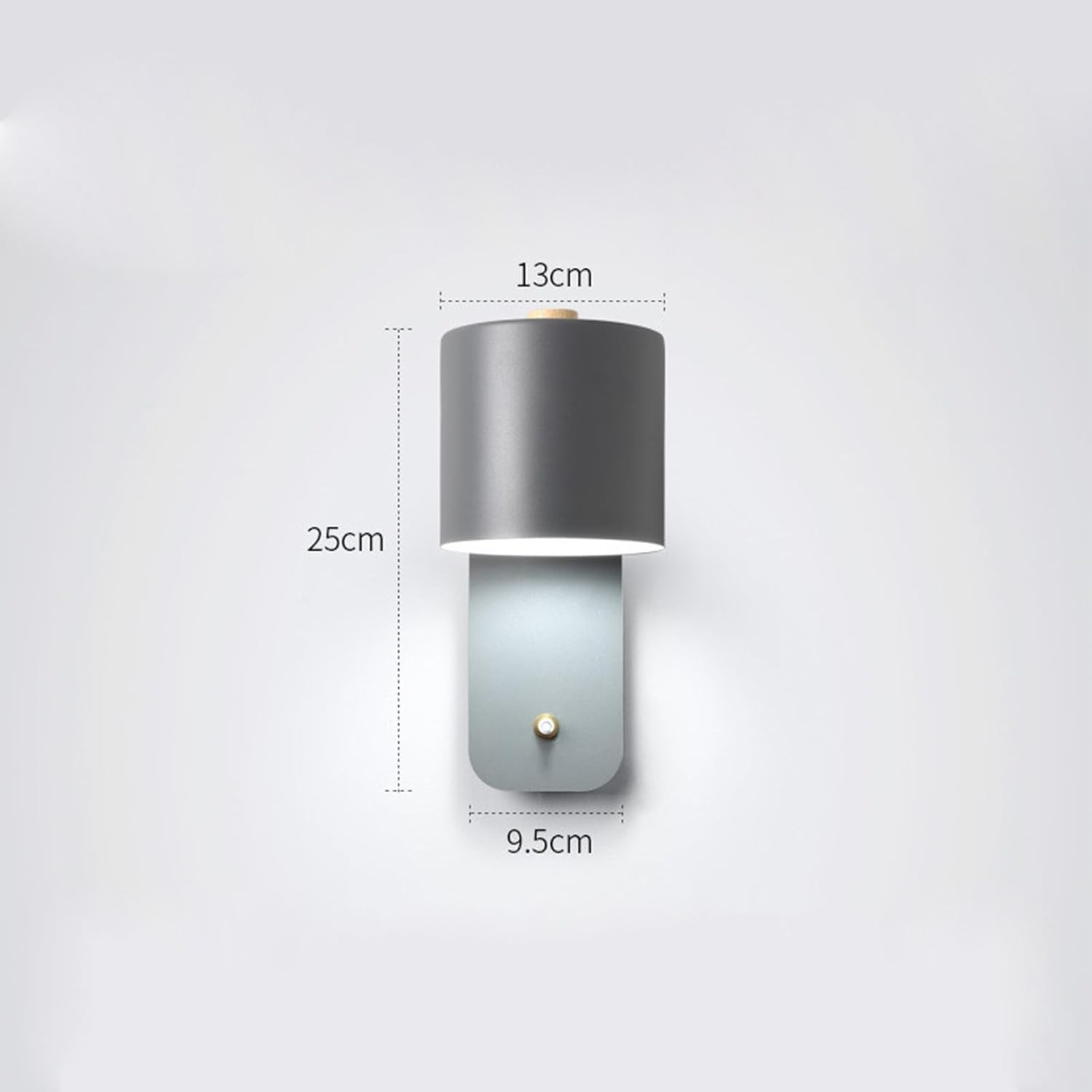 LED Outdoor Wall Light IP65 Waterproof Long Wall Lamp Black Minimalist Exterior Wall Sconce Aluminum outside Indoor for Gardens Villa Stairs Patio Garage Living Room (Natural Light,41Cm) XXZ image number 2