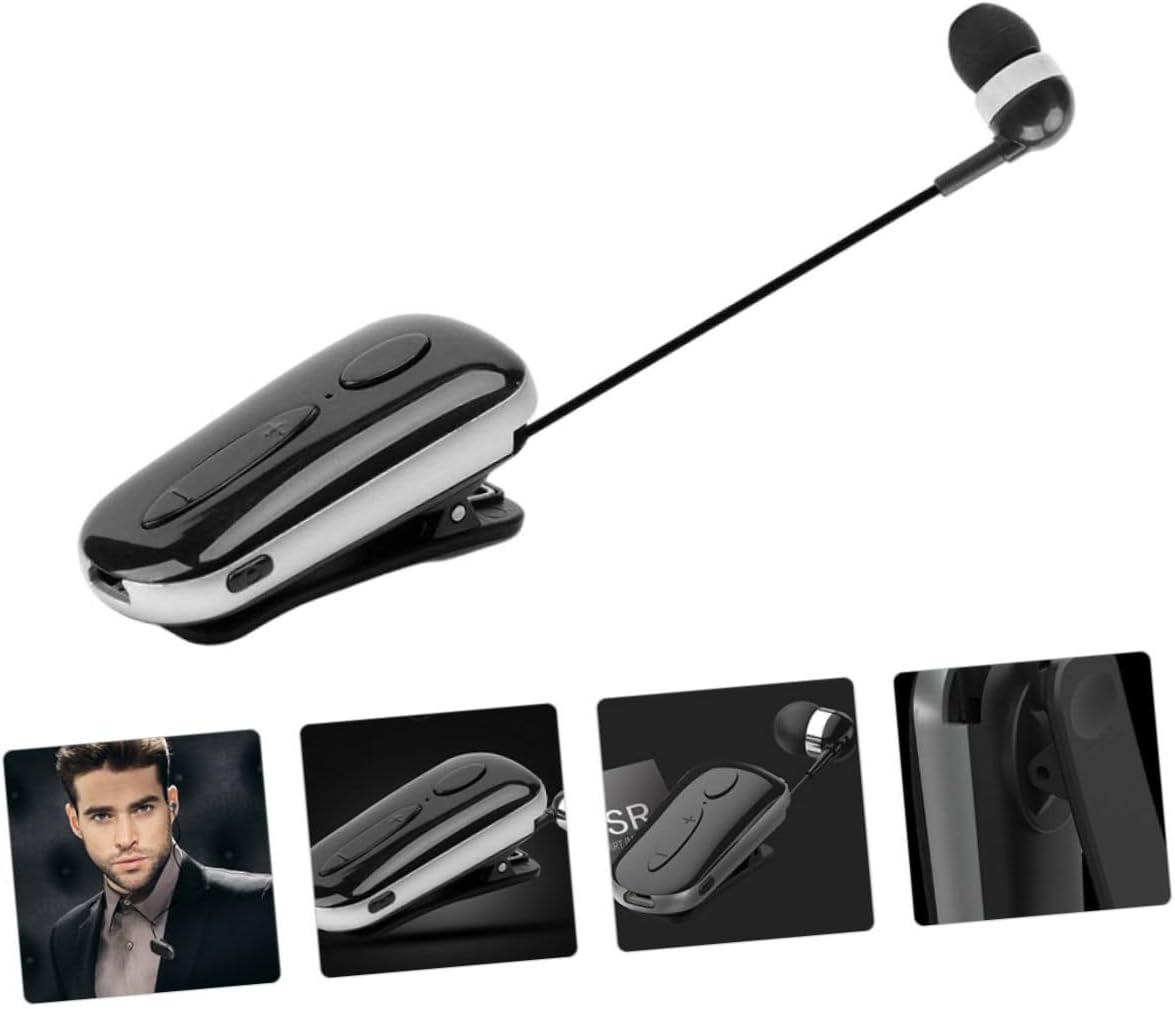 SEWACC Wireless Headset Wireless Earbud for Sports Clip-Headphone Design for Running and Outdoor Activities image number 4