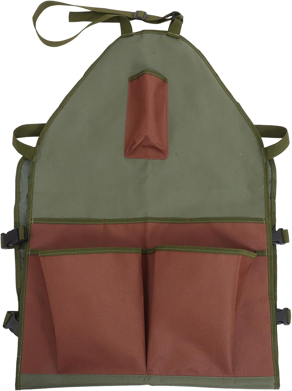 Stainproof Canvas Apron for Women Gardening Harvesting Apron Pockets Oxford Cloth Vegetable Picking image number 4