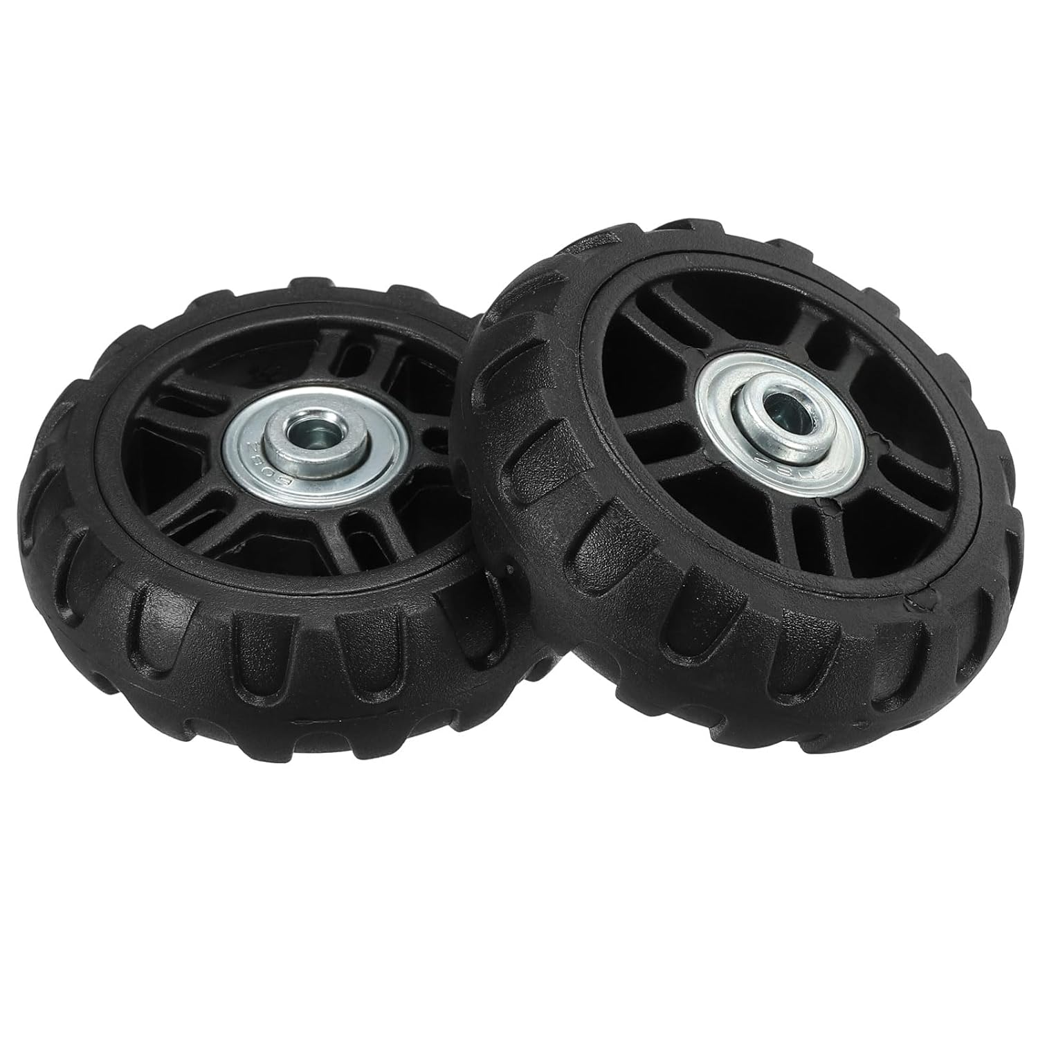 Uxcell Replacement Luggage Suitcase Wheels Repair Kit, 70Mmx22Mm Wear-Resistant & Mute 360 Swivel Caster Wheels image number 1