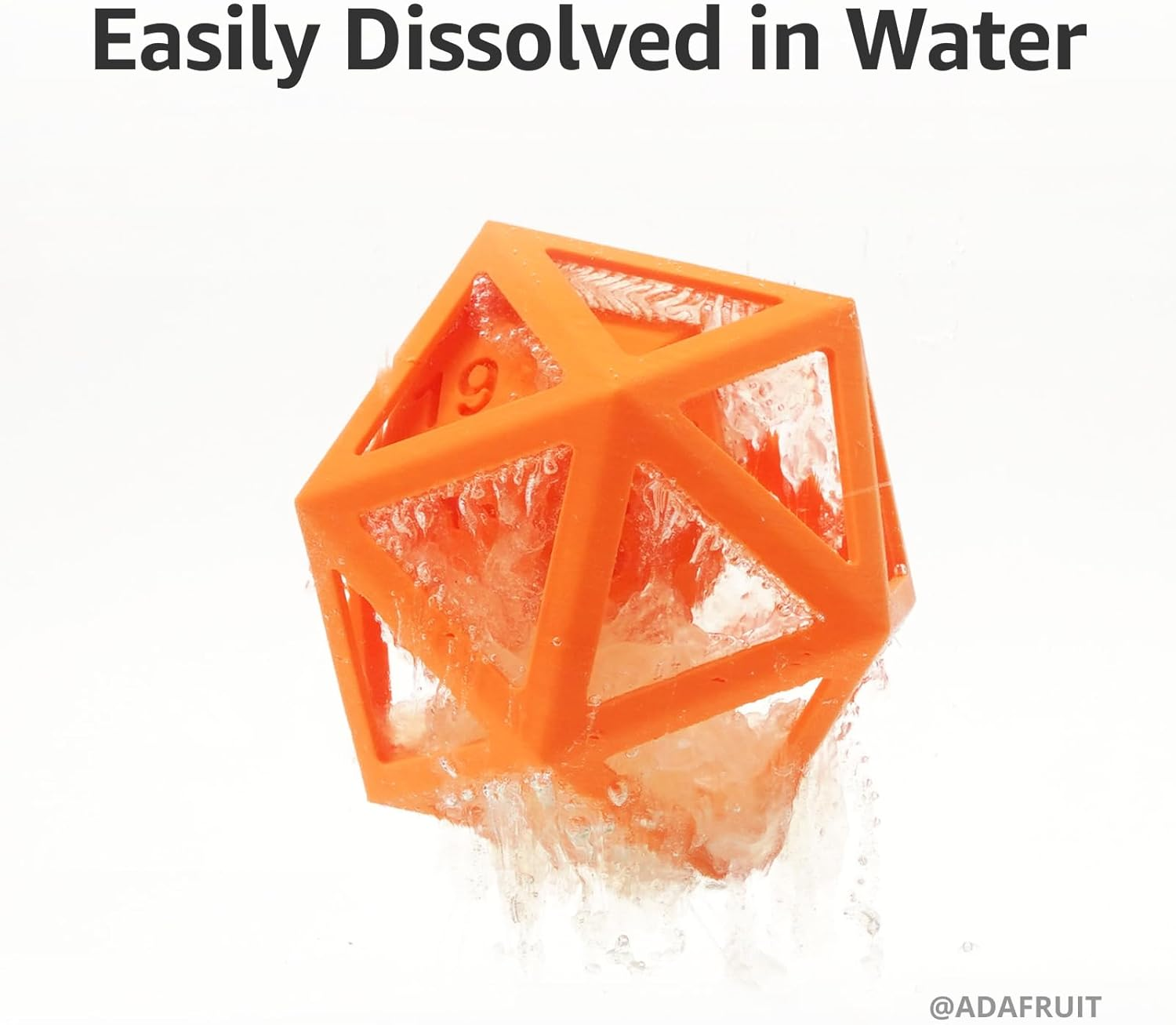 Bambu Lab PVA 3D Printer Filament, Water Soluble 3D Printing Support Filament, Dissolvable Support Material for All PLA & PETG, 1.75Mm +/- 0.03Mm 3D Print Material with Reusable Spool, 0.5Kg Clear image number 2