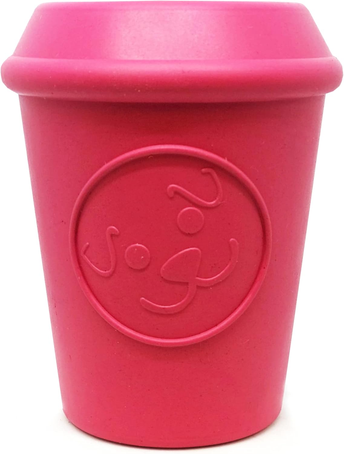 Sodapup Coffee Cup Durable Rubber Chew Toy and Treat Dispenser Dog Toy - Dog Puzzle Toys - Treat Dispensing Dog Toys - Dog Enrichment Toys - Sturdy Dog Toys (Medium, Green) image number 5