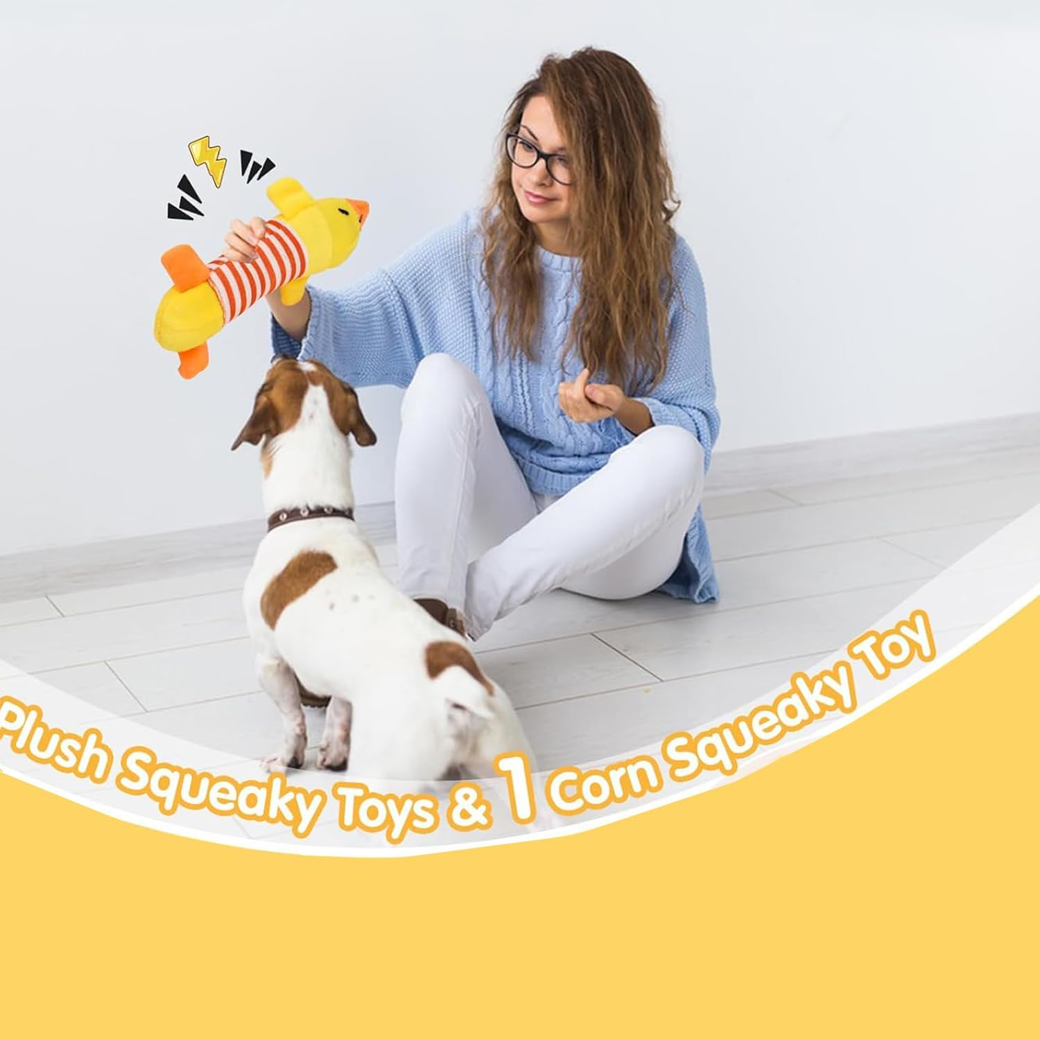 25 Pack Dog Toys Aggressive Chewers,Hmnxg Puppy Toys Chew Toys Dog Toys for Small Dogs Rope for Medium to Large Dogs - 25 Pcs image number 6