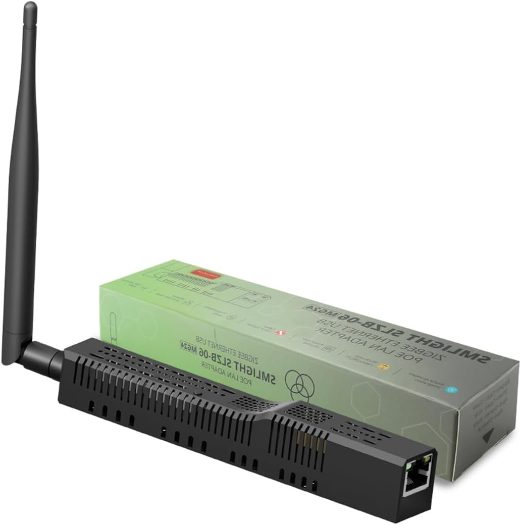 SMLIGHT SLZB-06MG24 Zigbee 3.0 to Ethernet,Usb,And Wifi Gateway Coordinator with Poe,Universal Gateway for Home Assistant/ Zigbee2Mqtt/Zha,Wireless Zigbee 3.0 USB Adapter image number 3