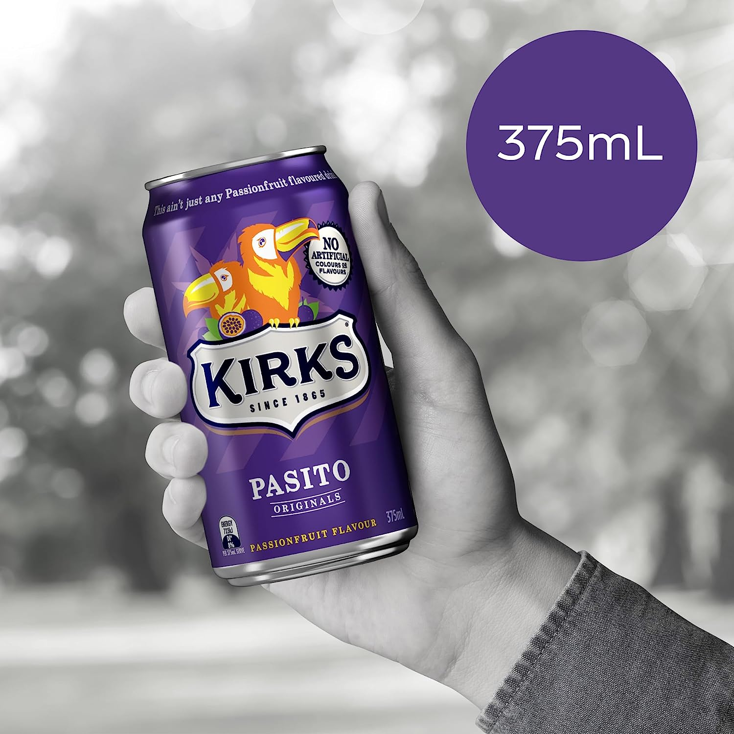 Kirks Pasito Soft Drink Multipack Cans 20 X 375 Ml (Pack of 2) image number 1