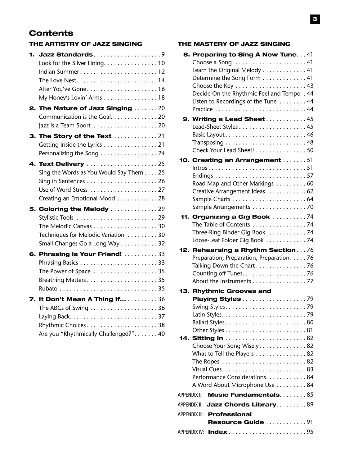 The Jazz Singer'S Handbook image number 5