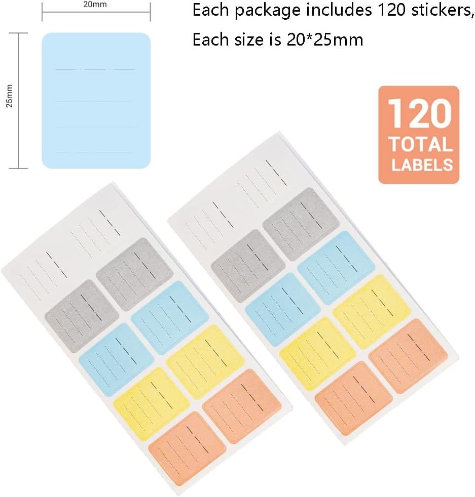 JJC 120 Memory Organized Label Stickers for SD, XQD, Cfexpress Type-B Cards image number 3