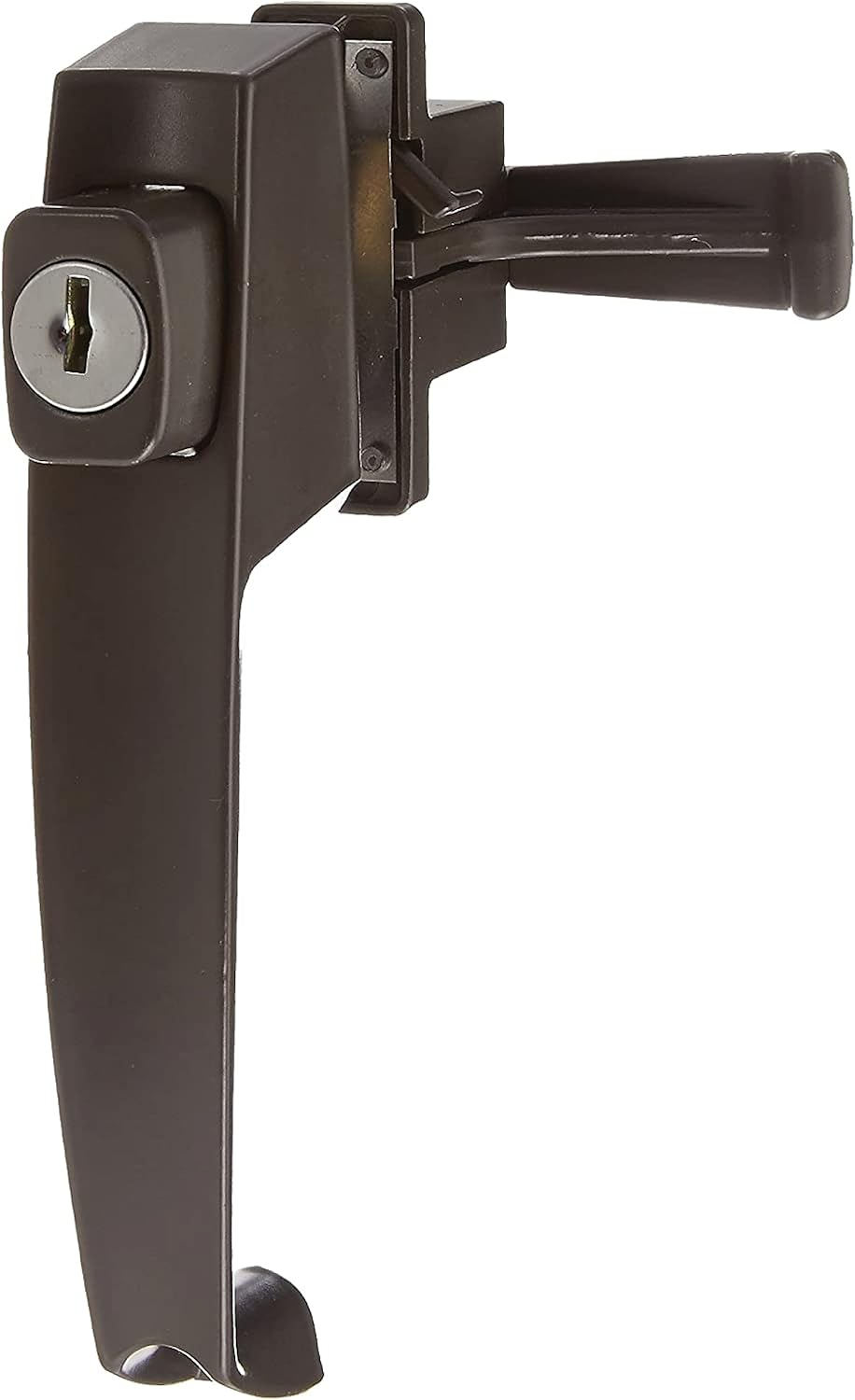 Wright Products VJ1020CALBL Black Pneumatic Black Screen Door Closer for Wood or Metal Out Swinging Out