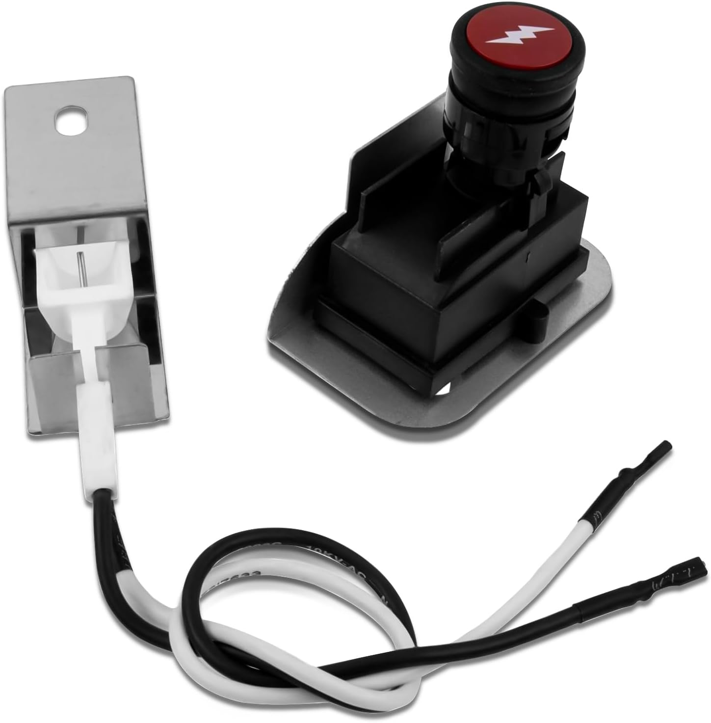 MOASKER Grill Igniter Kit 80475 for Weber Q120 Q220 Series Grills Electronic Igniter Replacement Parts, Grill Push Electric Button Starter Kit Replacement for Weber Baby Q Parts 516002 566002 566014 image number 5