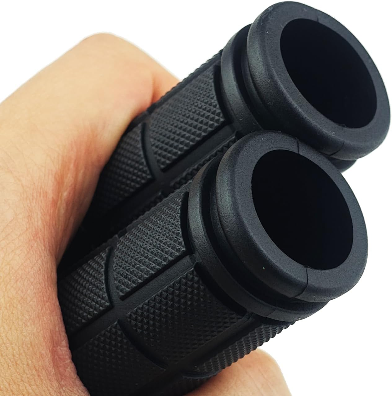 2 Pairs Bicycle Handle Bar Grips Mushroom Grips, Soft Rubber Bicycle Handlebar Grips for BMX, Road Mountain, Boys and Girls Kids Bikes image number 6