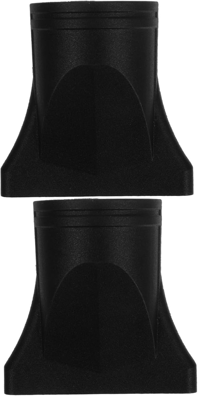 WOFASHPURET 10 Pcs Hair Dryer Nozzle Attachments Heat Resistant Concentrator Tips Black for Even Airflow and Hair Protection Styling