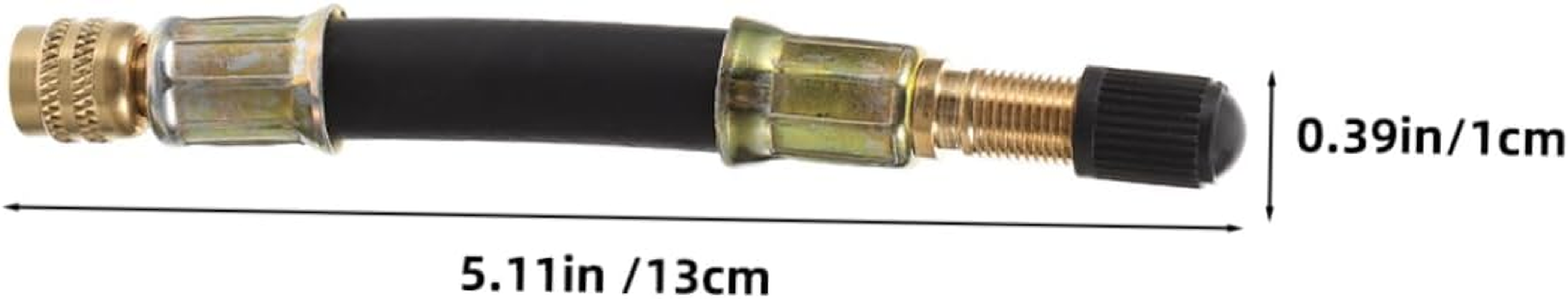 MAGICLULU Tire Valve Stem Extension 120Mm Dual Wheel Air Valve Extender for Car Automotive Motorcycle Accessories Compatible with Truck and Suv image number 6