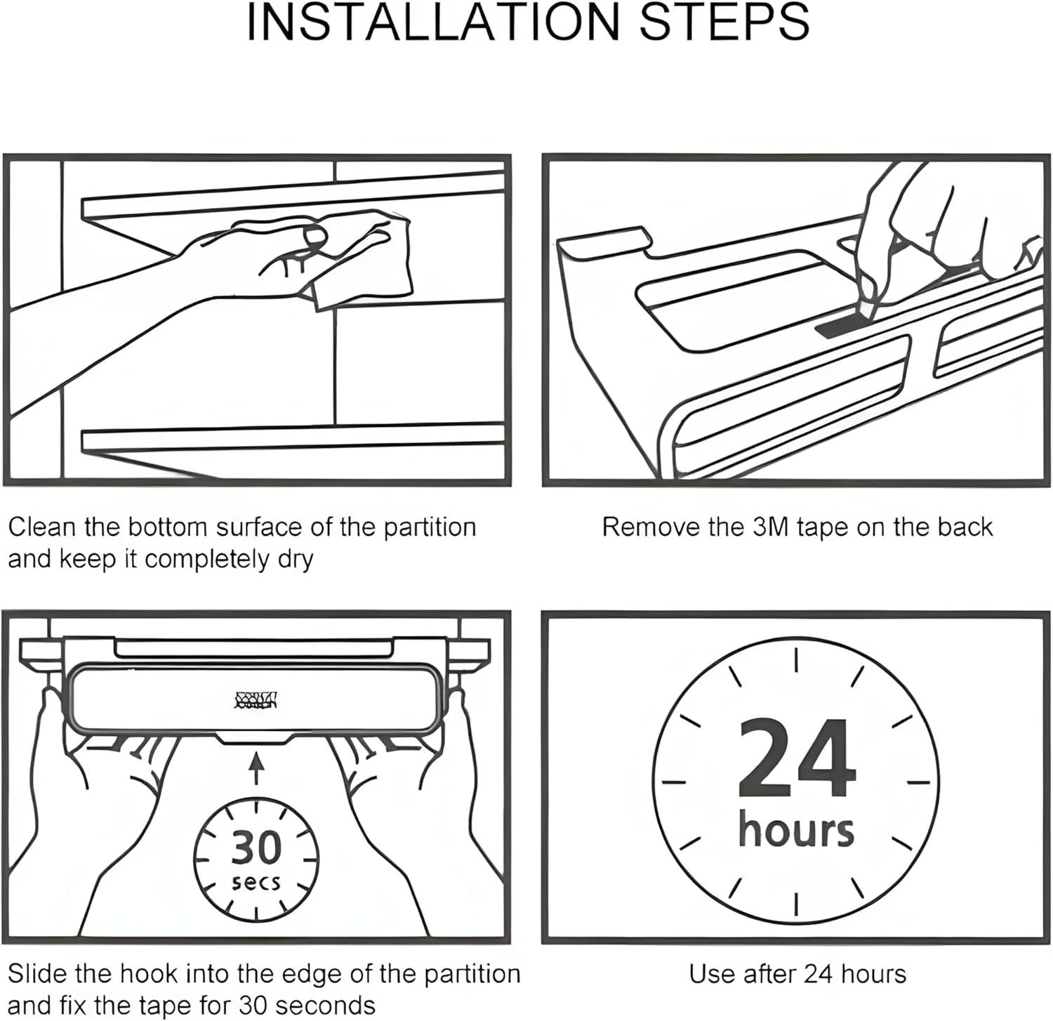 Drimzate Expandable under Cabinet Spice Rack, Pull down Slide Rack with 6 Plastic Spice Jars, 8X20Cm, for Kitchen Food Storage