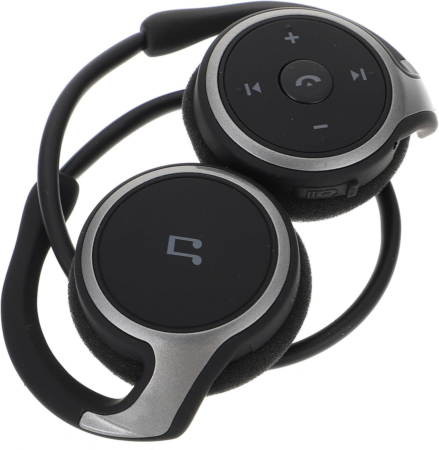 Gatuida Wireless Ear Hook Headphones Sports Earbuds with Volume Control Ergonomic Design for Running and Exercise Comfortable Fit with Glasses Compact Black Wireless Headset for Outdoor image number 2