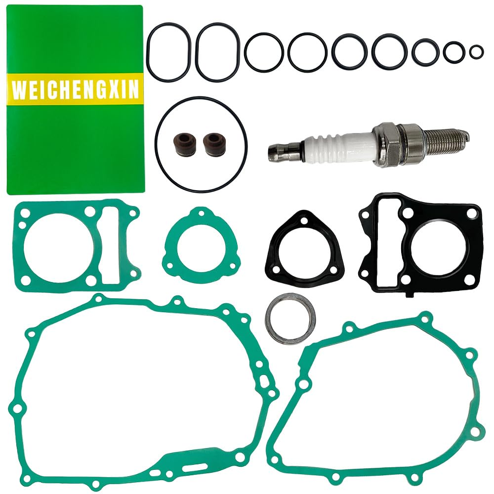 Complete Gasket Kit Set & Spark Plug Compatible with Honda Grom 125 MSX125 2014-2020 Monkey Z125M Z125MA 2019-2021 image number 1
