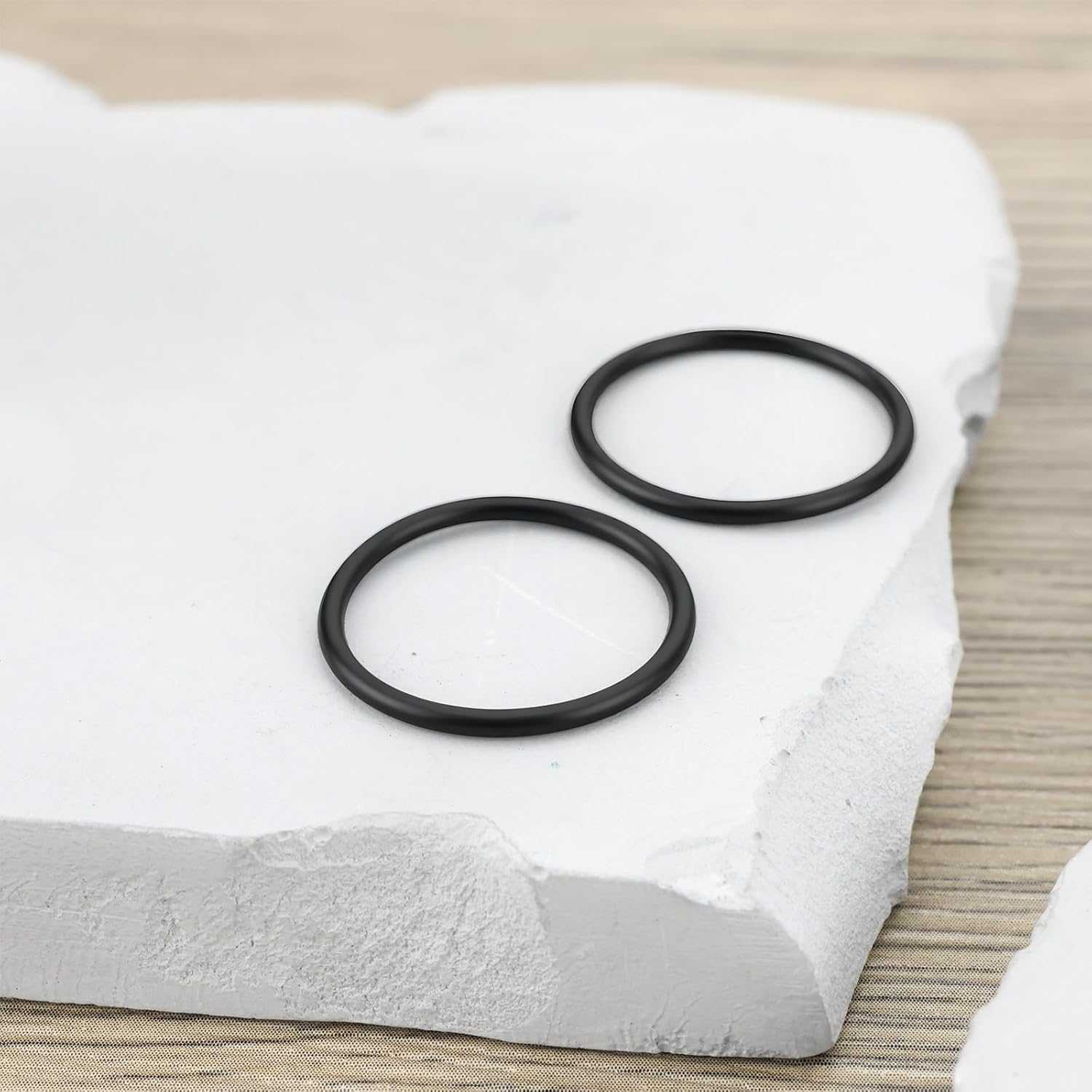 Create Idea 100PCS Nitrile Rubber O-Rings 21X18X1.5Mm Sealing Ring Suitable for Filters Water Pipes and Pumps image number 6