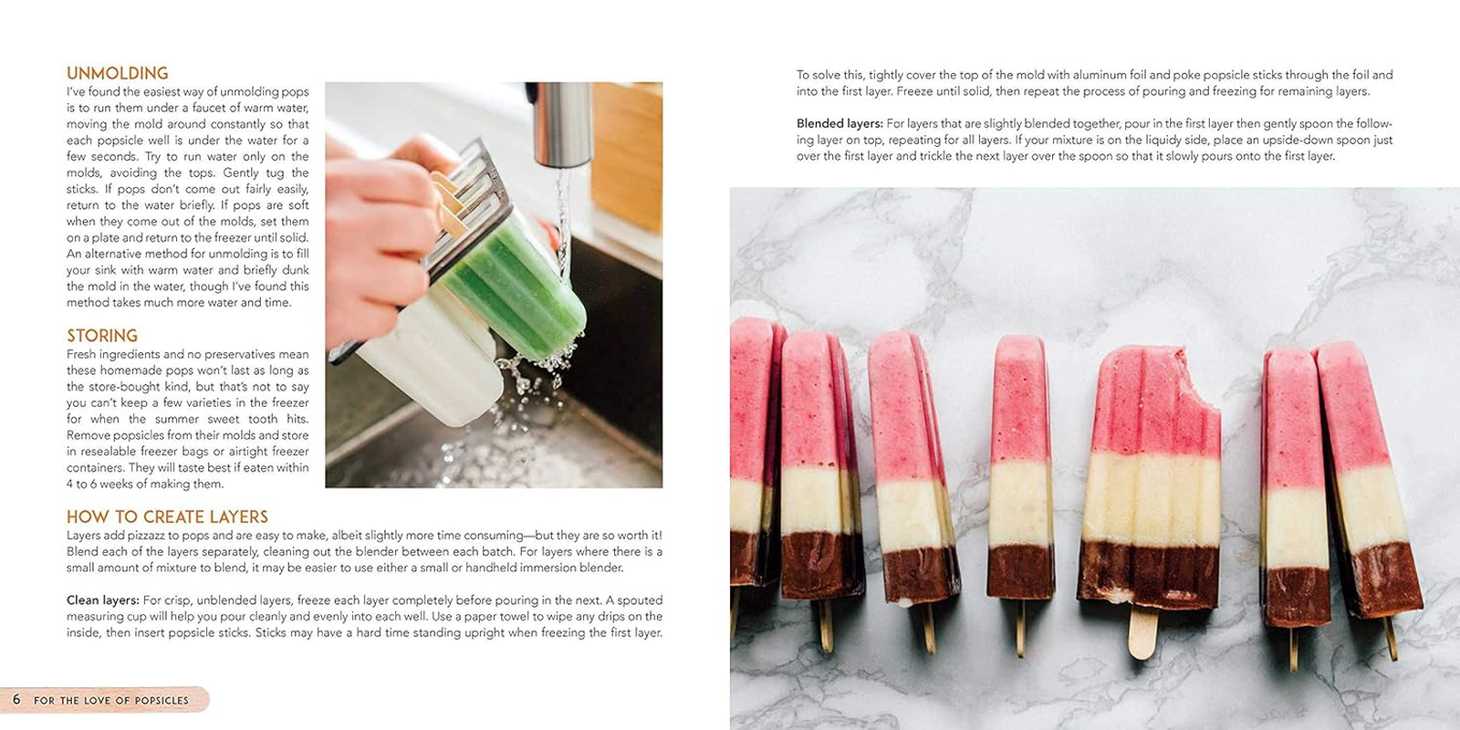 For the Love of Popsicles: Naturally Delicious Icy Sweet Summer Treats from AZ