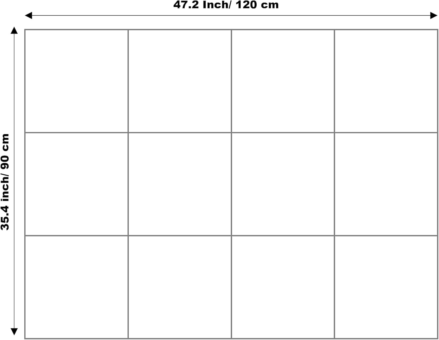 Office Cork Board Alternative | Gray Felt Tiles (12-Pack) | Felt Bulletin Board for Home | Wall Organizer for Office | Large Cork Boards | Pin Board Display | Dart Board Wall Protectors | Gray Black - Light Gray image number 2