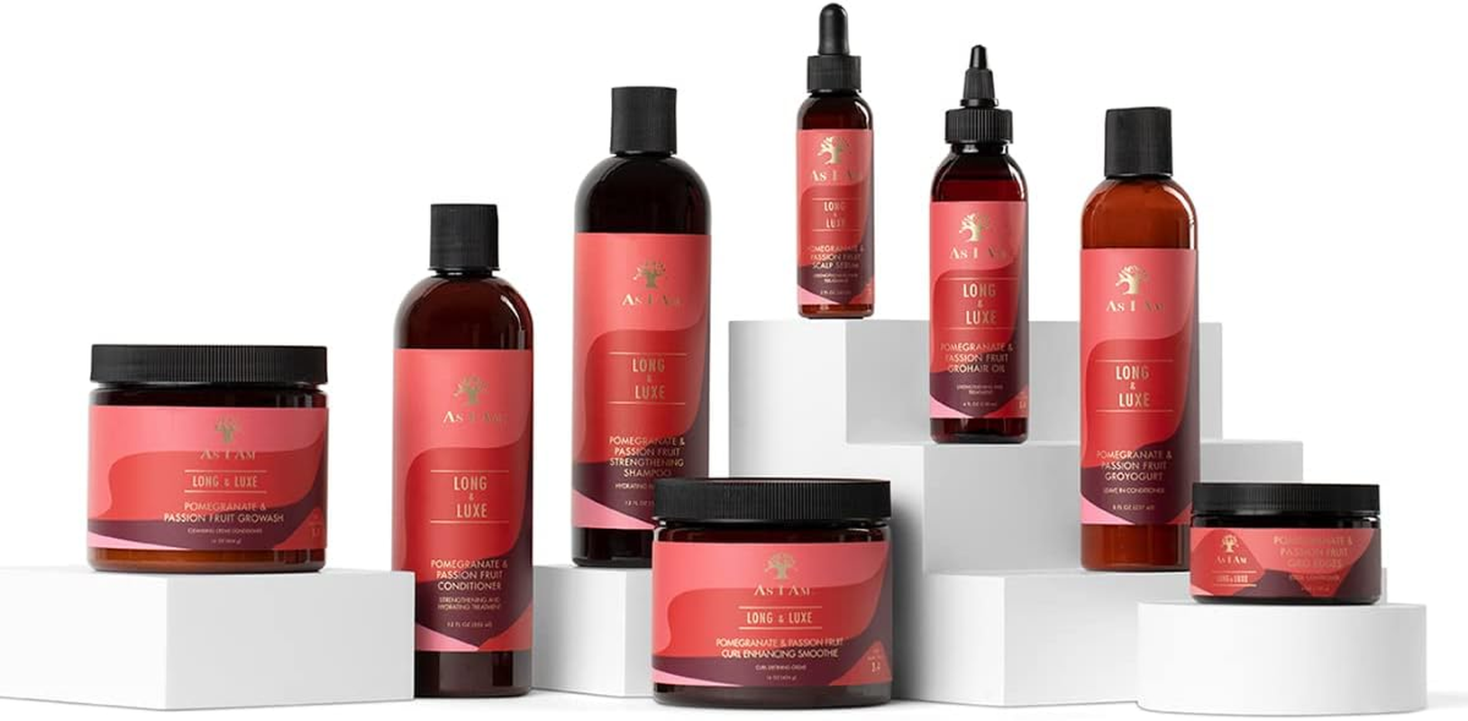 As I Am Long and Luxe Gro Edges 113G/4Oz