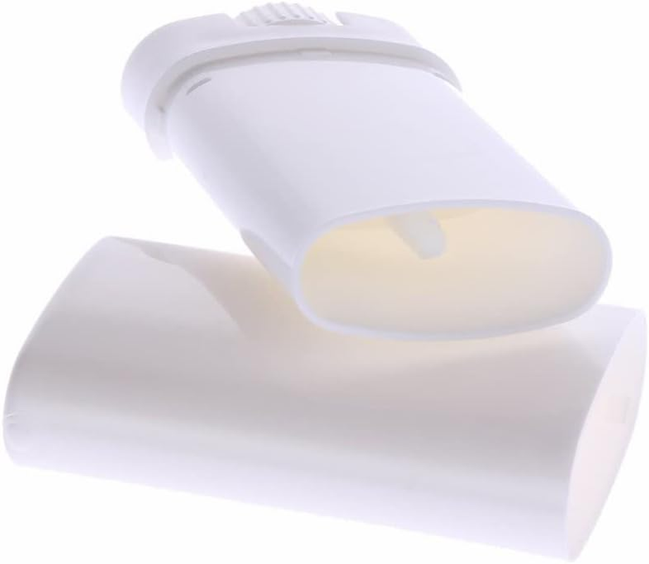 Minsily 20 PCS 15Ml White Empty Plastic Oval Deodorant Container Oval Lip Balm Tubes Lipstick Tube 0.5 Oz Deodorant Containers Oval Twist-Up Tubes Bpa-Free for DIY Homemade Crayon Chapstick Holder, image number 1