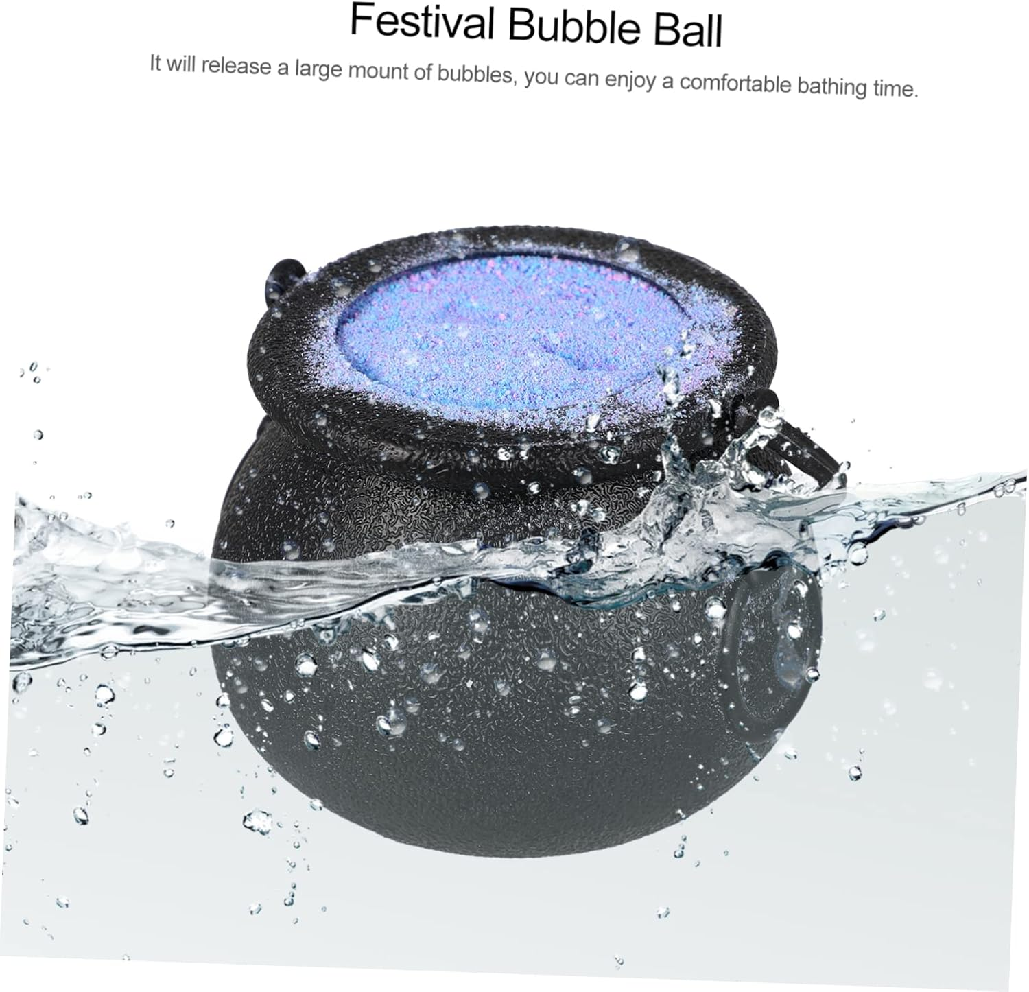 BELLIFFY 1Pc Halloween Themed Bathing Witch Salts for Relaxing Spa Moisturizing and Exfoliating Skin Care for Parties and Home Use image number 2