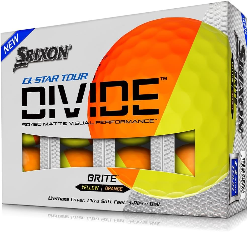Srixon Q-Star Tour Divide Golf Balls