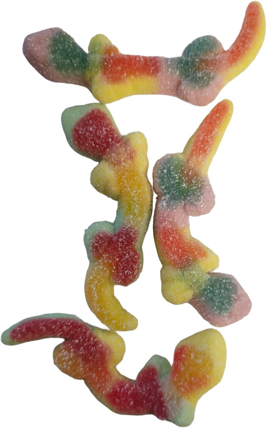 Trolli Sour Gecko Tangy & Chewy Lizard-Shaped Gummies 140 G &ndash; Fruity Sour Lollies, Gluten-Free Halloween & Party Candy image number 3