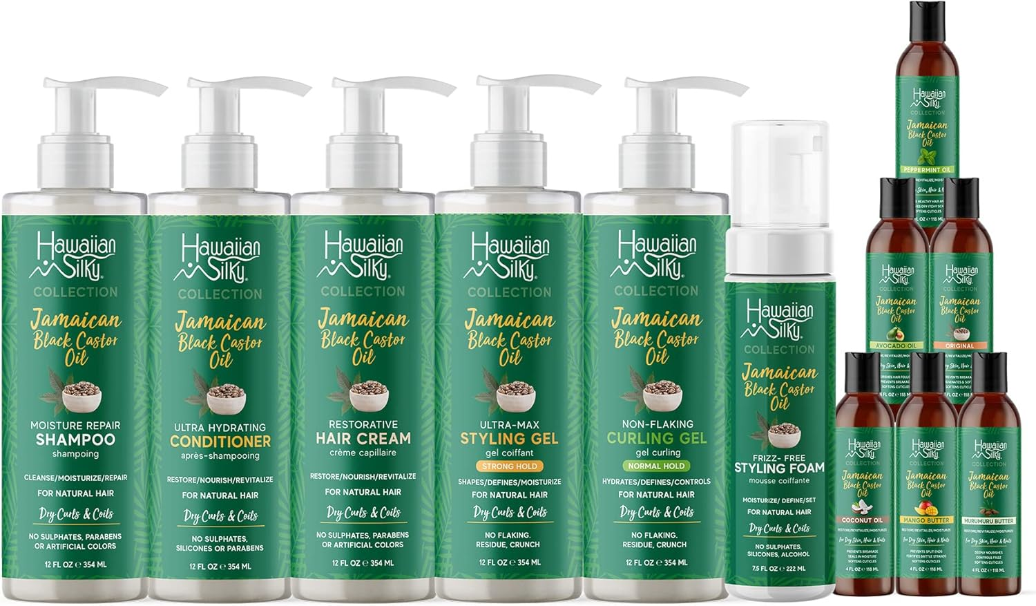 Hawaiian Silky Jamaican Black Castor Oil & Avocado Oil