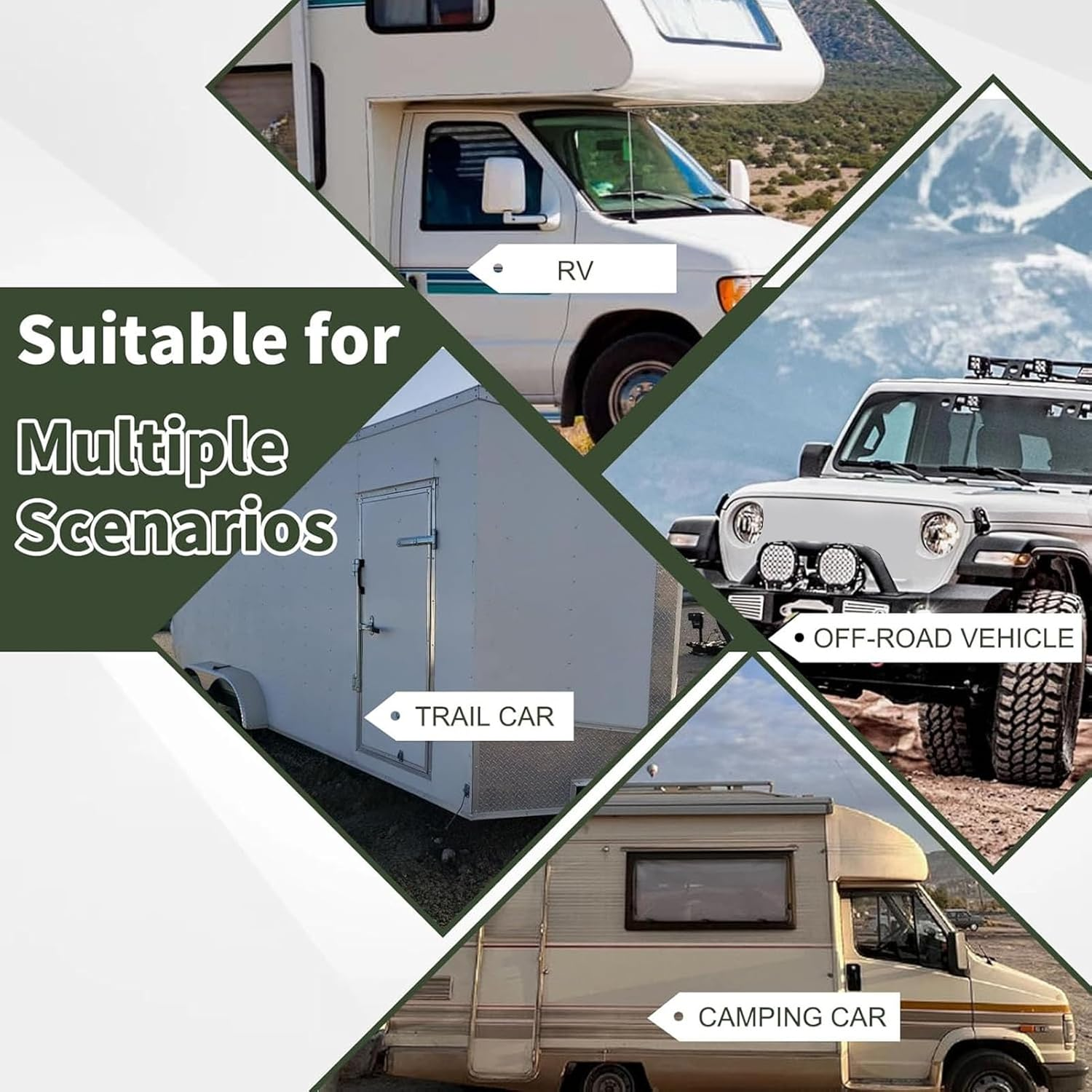 Marhynchus RV Bubble Level Precision Tilt Indicator for RV, Trailer, Truck, off Road Vehicle image number 4