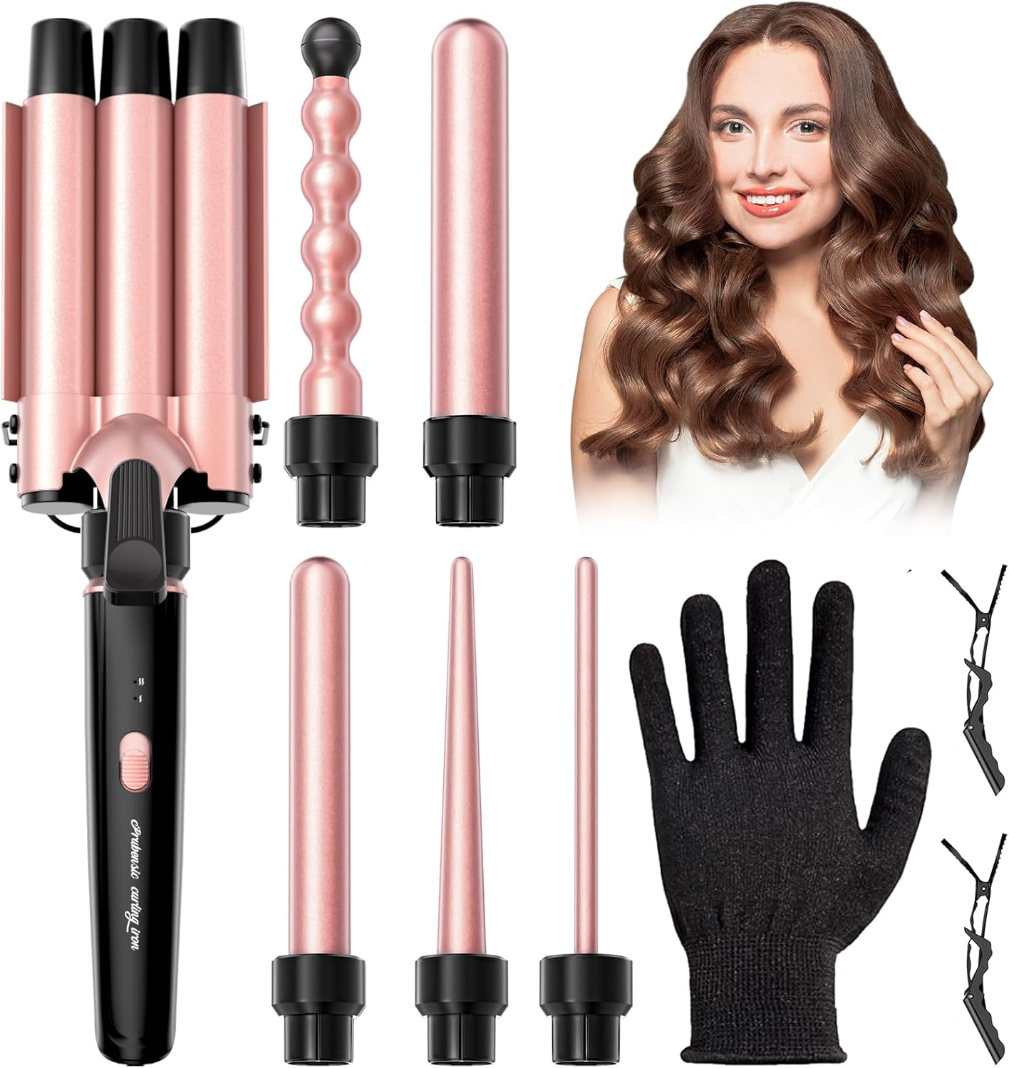 Curling Iron Wand Set