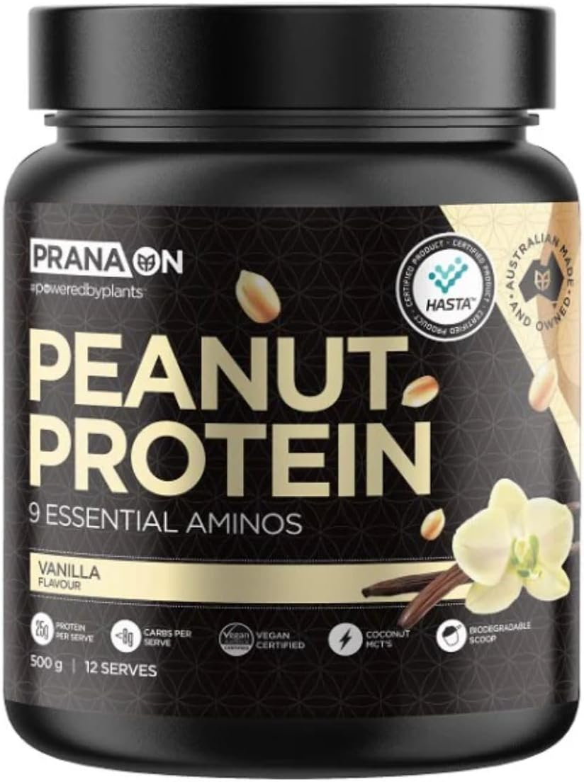 Pranaon Peanut Protein 500Gm Vanilla
