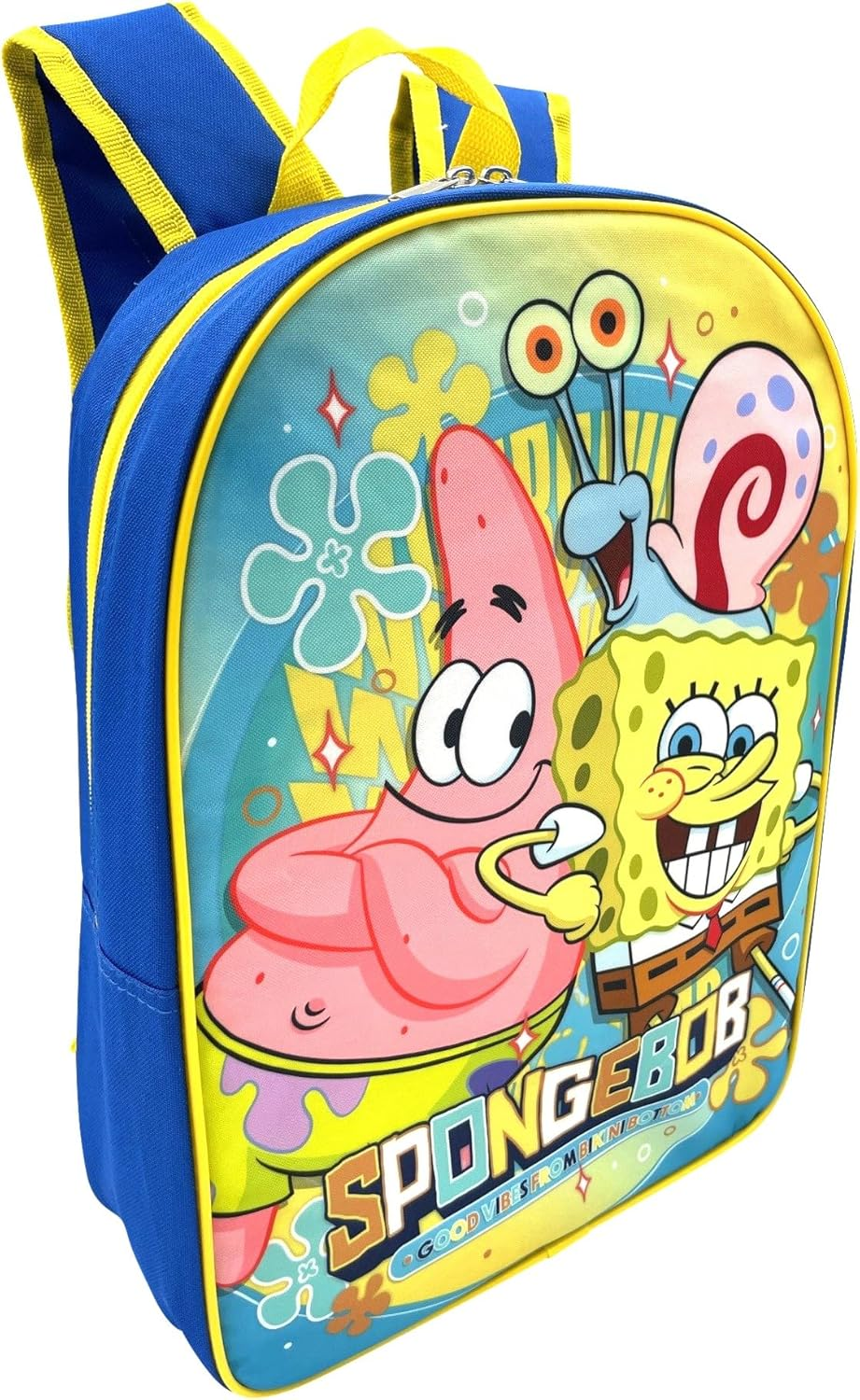 Ruz Sponge Bob 15" School Backpack