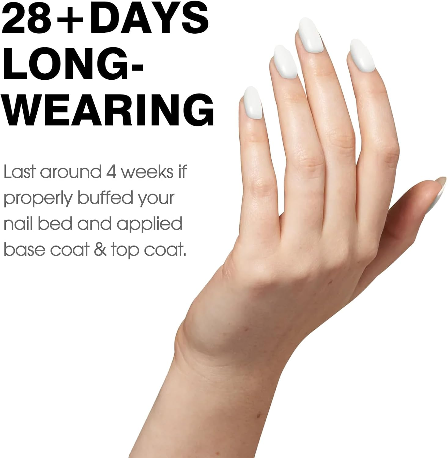 CANNI White Gel Polish &ndash; 1 Pc Pure White, High Gloss UV/LED Soak-Off Gel Nail Polish for French Manicure, DIY & Salon Quality for Grils & Women