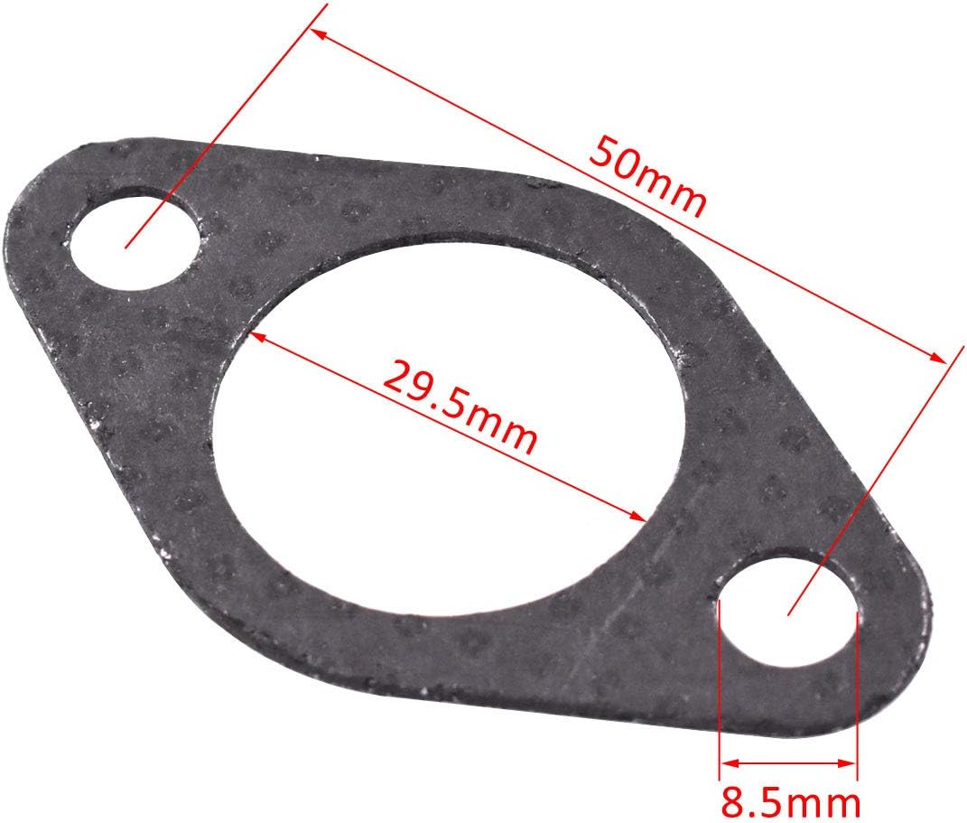 Kwujin Header Exhaust Pipe for Predator 420Cc Go Kart & Mini Bikes,Fit:Gx270,Gx390 image number 2