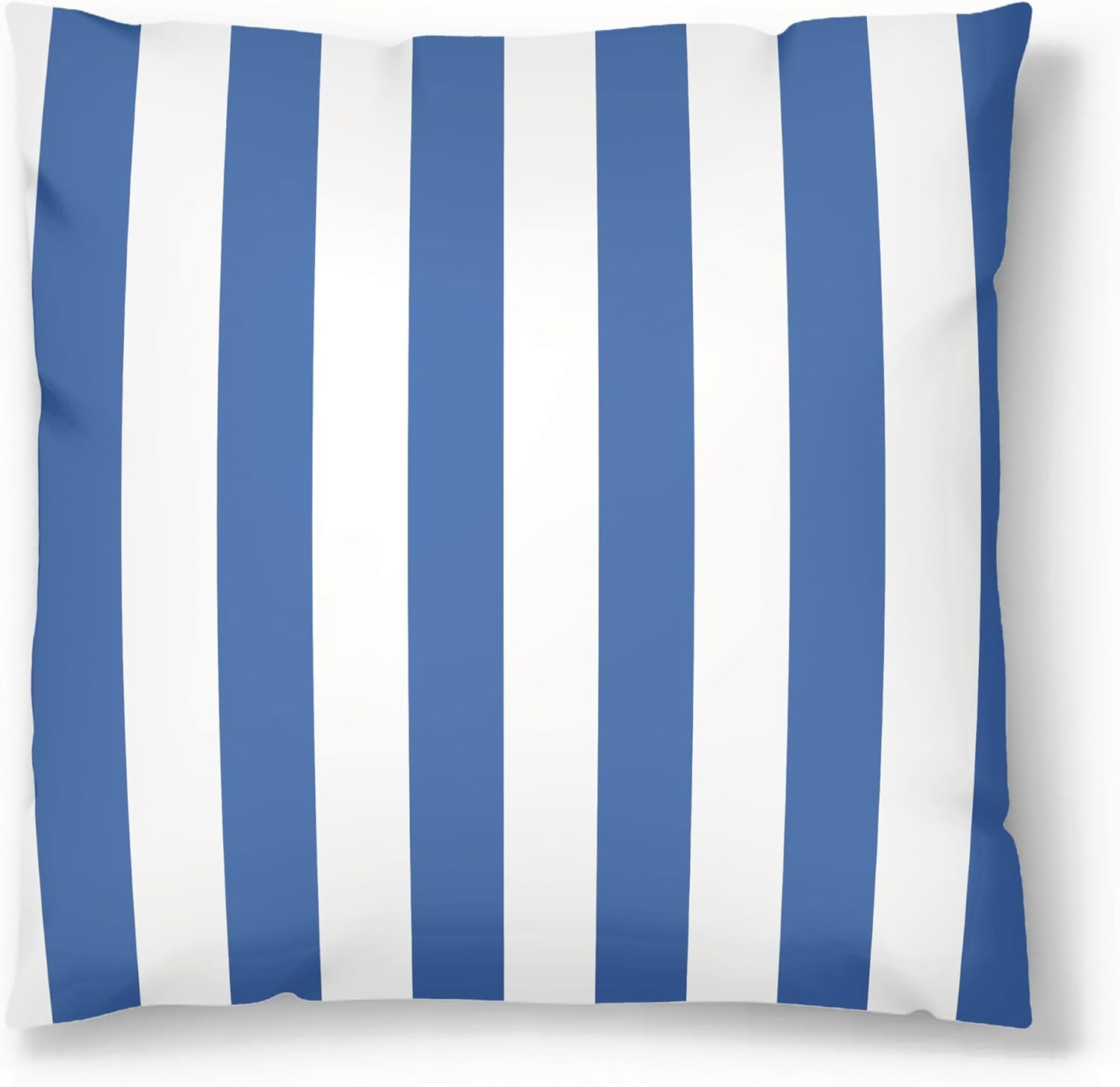 Outdoor Cushion Covers with Vertical Stripes Design (50X50 Cm, Turquoise)- Perfect for Outdoor Furniture, Couches, Throw Pillows - Durable and Stylish Pillow Cases