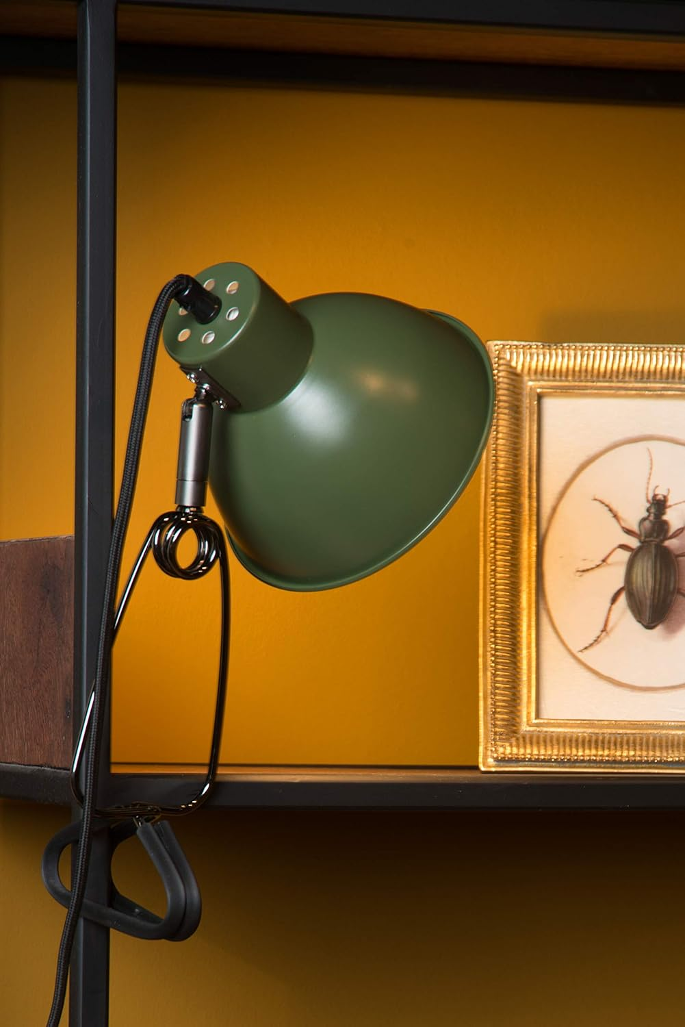 Lucide MOYS Clamp Light 1 X E27 Green