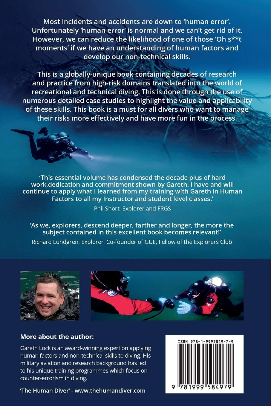 Under Pressure: Diving Deeper with Human Factors