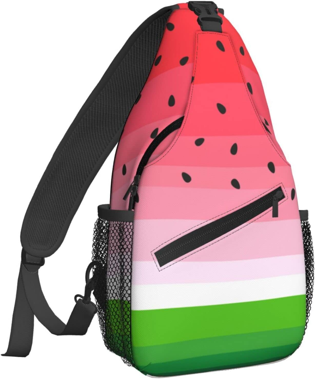 Famame Sling Backpack Chest Bag Crossbody Shoulder Bag Gym Cycling Travel Hiking Daypack for Men Women